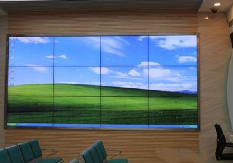 石城液晶拼接屏的另类用法。